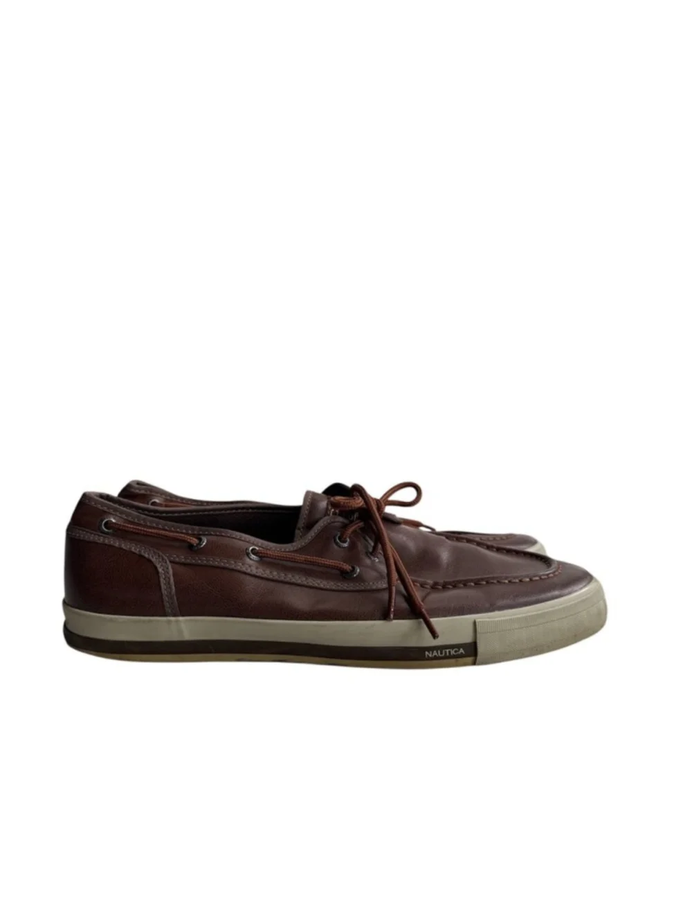 Nautica Spinnaker Boat shoes size US10.5 In Brown